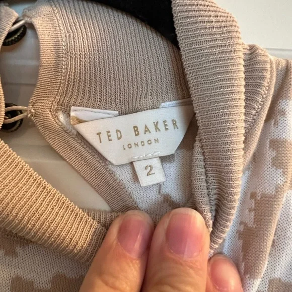 Ted Baker size 2 Poppii High Neck Sleeveless Bodysuit NWT - Picture 10 of 13